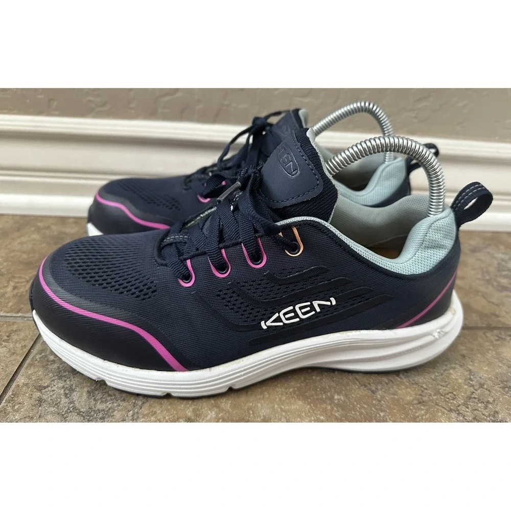 Keen Minneapolis Cabon Fiber Toe Work Shoe, Women's Size 9.5 M, Navy